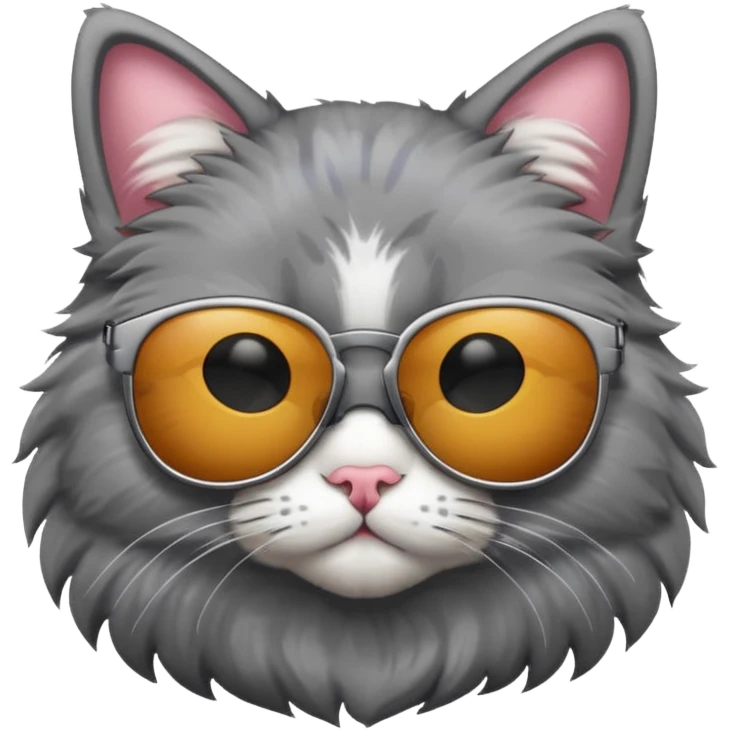 Cat wearing sunglasses emoji