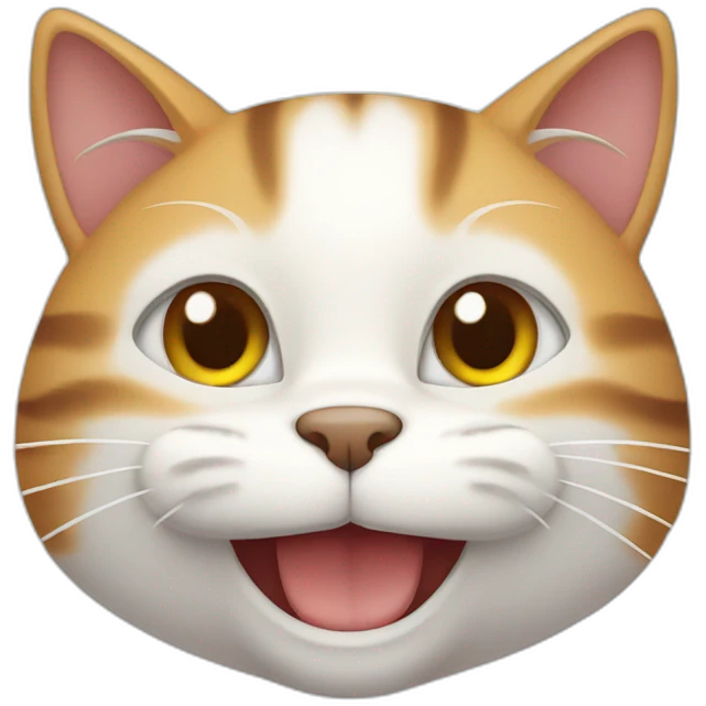 Cat smiling emoji