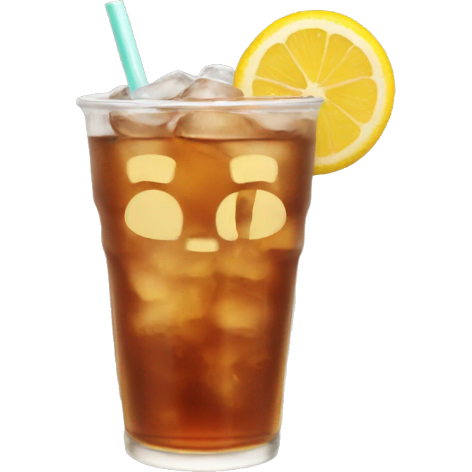 Ice tea emoji
