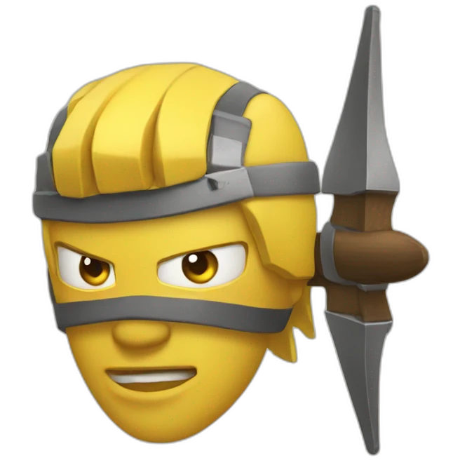 Flecha amarilla emoji
