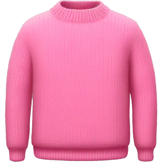 Pink jumper  emoji