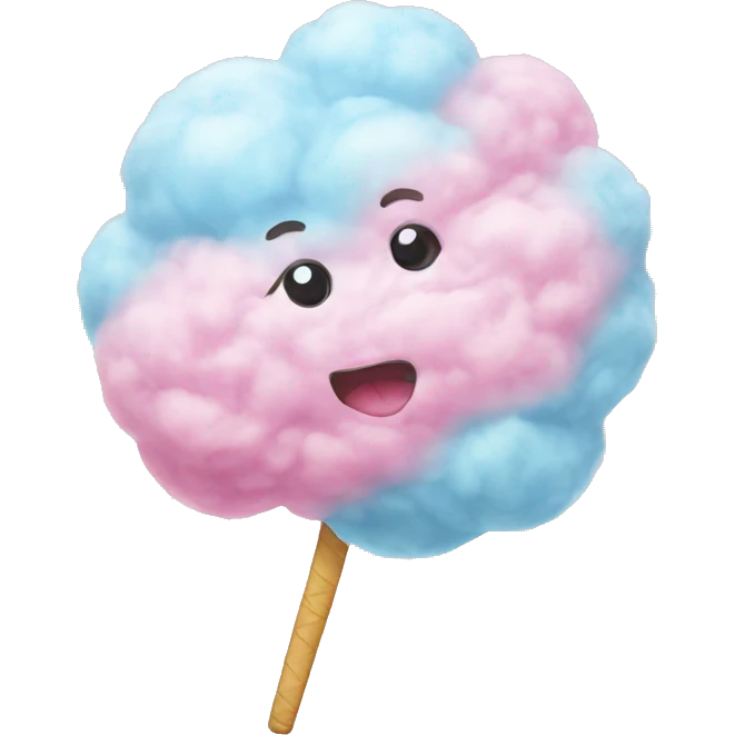 Cotton candy emoji