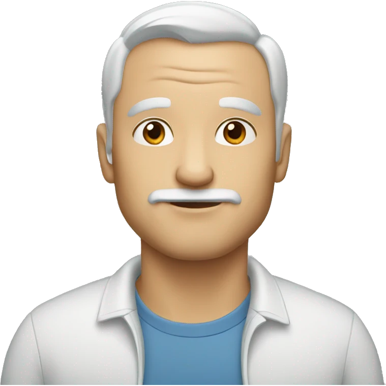 white dad emoji