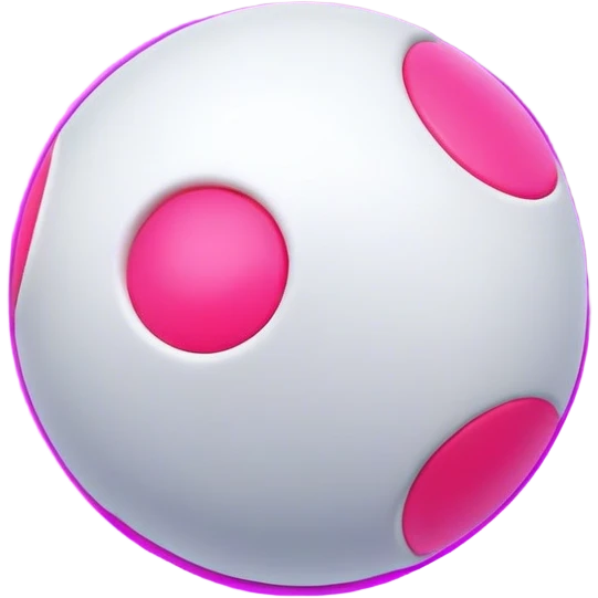 wiffle ball neon emoji