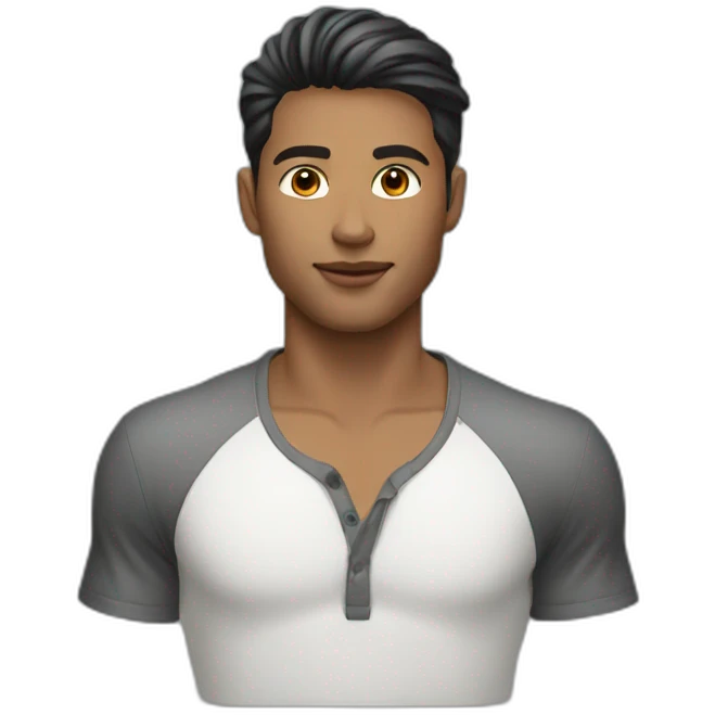fashion model male emoji
