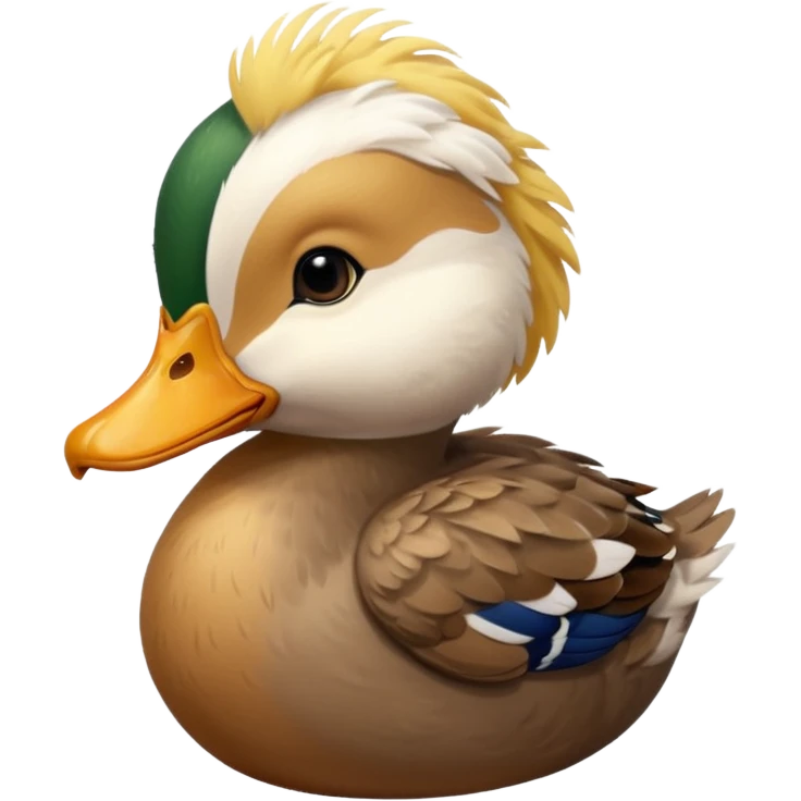 baby Mallard duck emoji