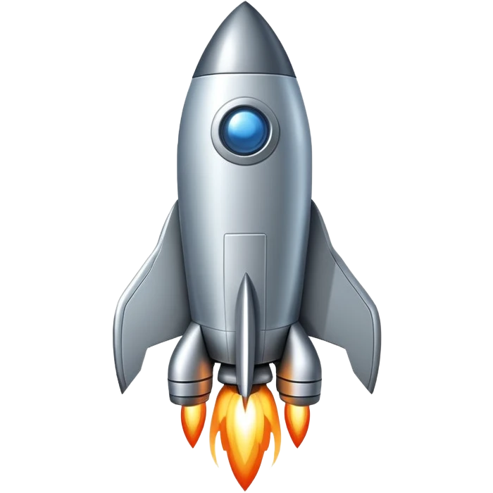 rocket ship product emoji