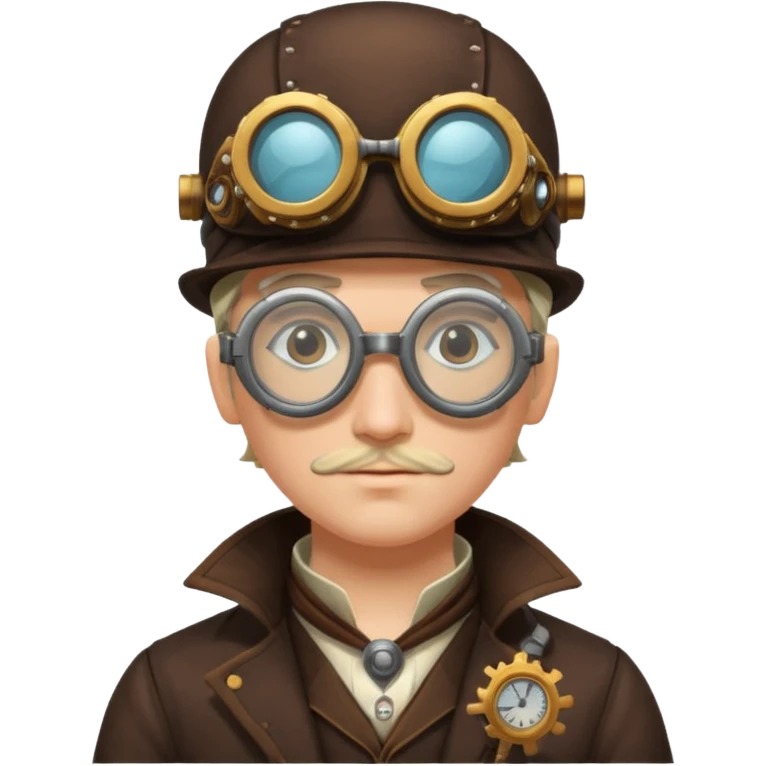 Steampunk Inventor emoji