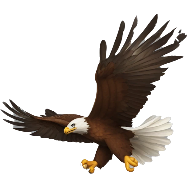 eagle-flying emoji