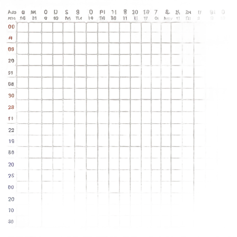 a blank calendar emoji