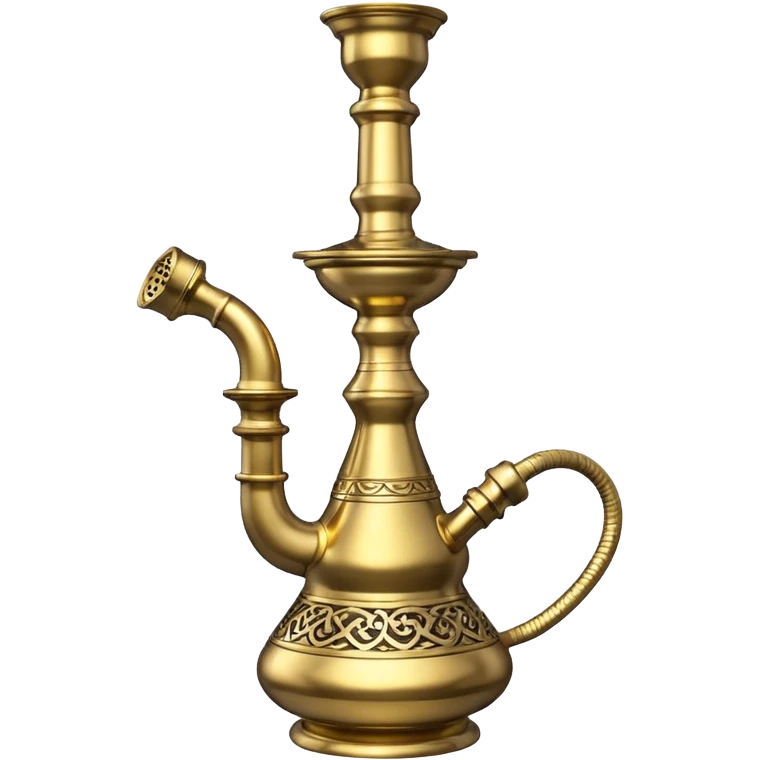 I see the brass hookah on the right side emoji