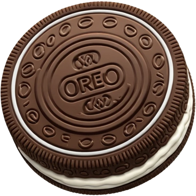 Oreo biscuit emoji emoji