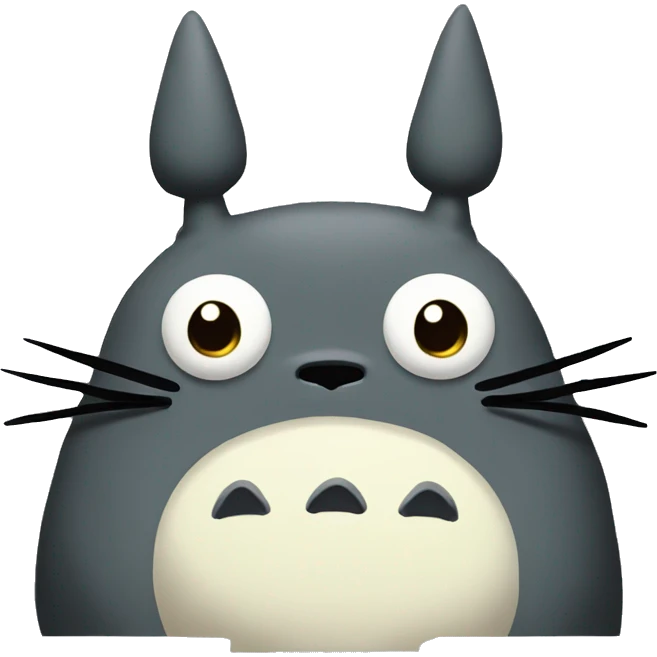 Totoro very Furious  emoji