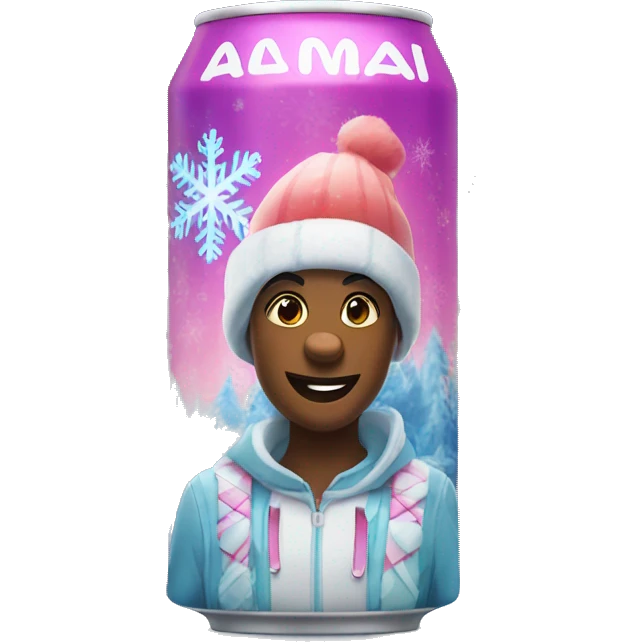 alani energy drink winter wonderland  emoji
