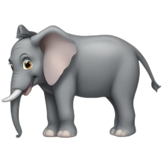 Elephant donkey emoji