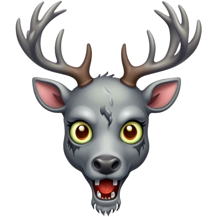 zombie deer emoji