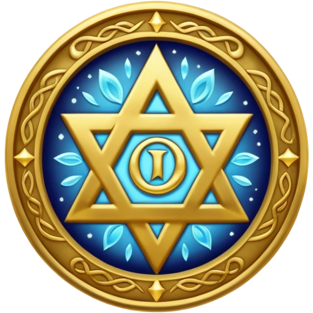 tetragrammaton, ancient Hebrew letters with shimmering aura, mystical emoji emoji