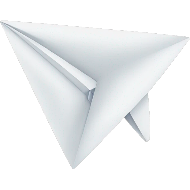 Paper plane emoji