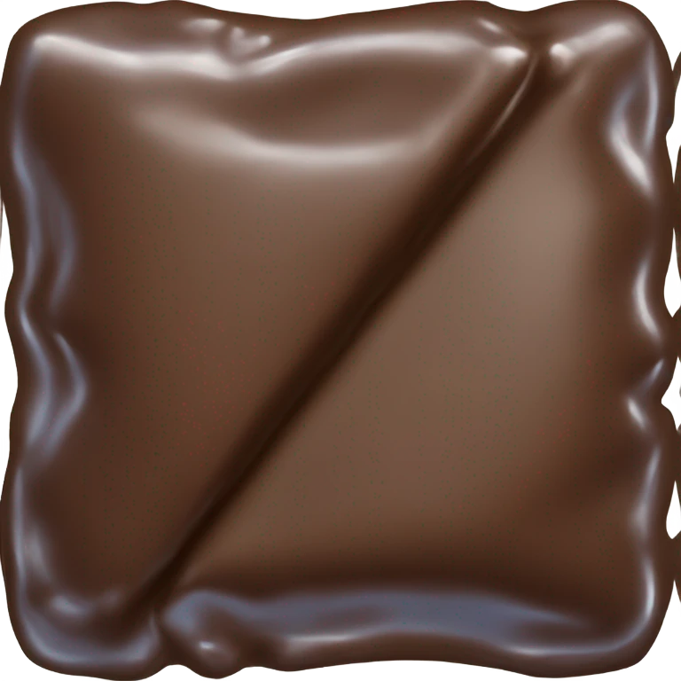 blue choco emoji