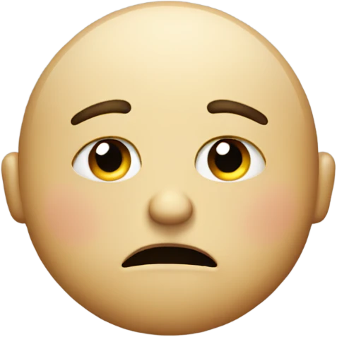 Pondering face with one eye closed  emoji