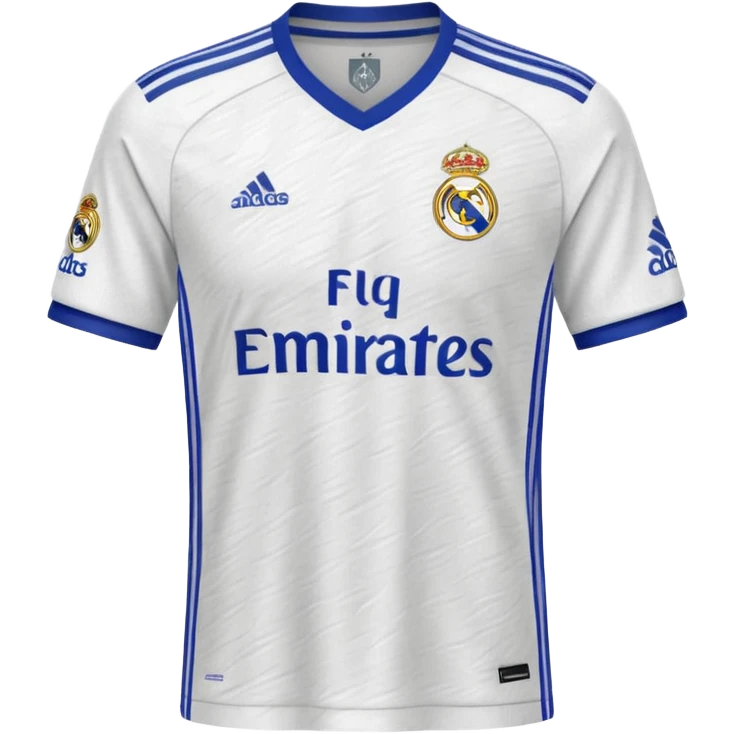 Real Madrid jersey emoji