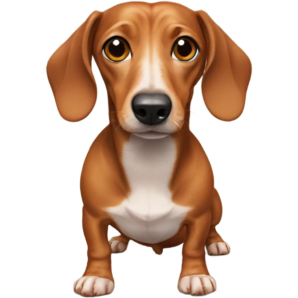 Weiner dog emoji