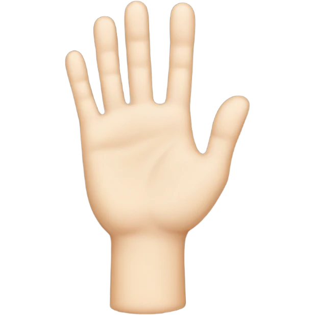 A Hand  emoji