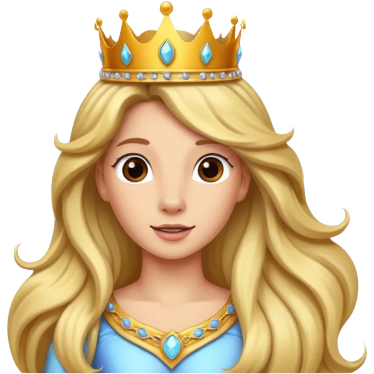 Horse princess emoji