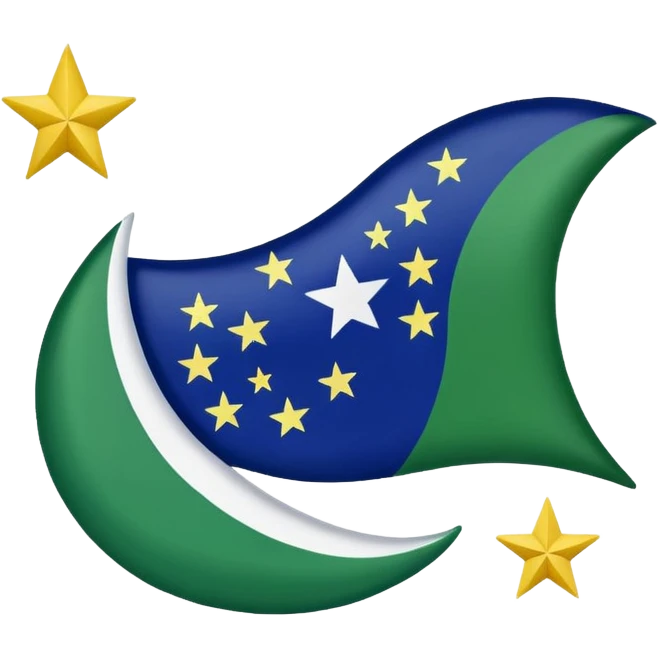 Flag of Kashmir emoji