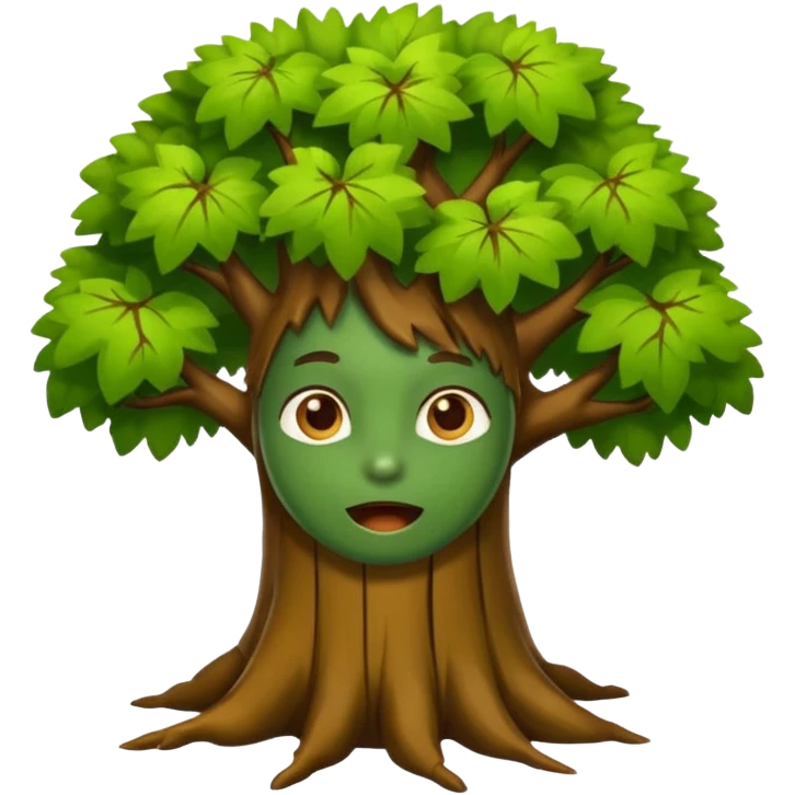 apibara chewing a tree emoji