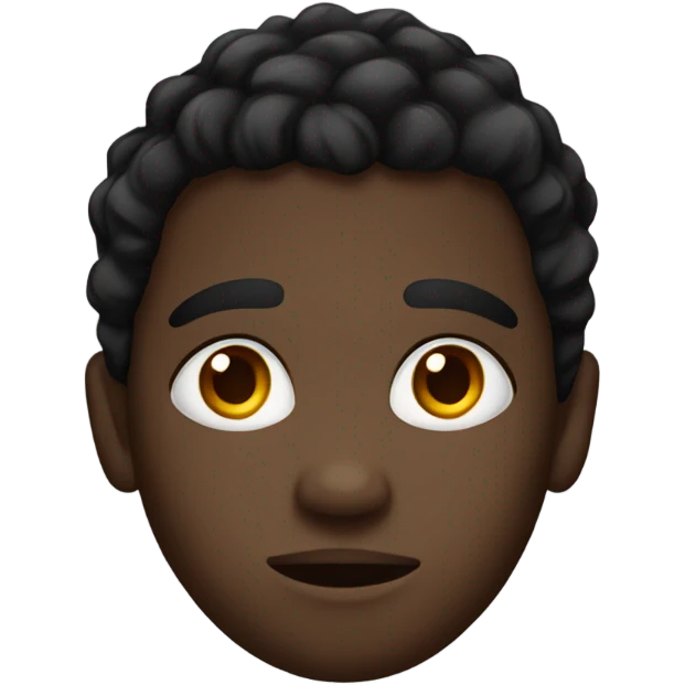 Black kid  with stitches line on forehead emoji