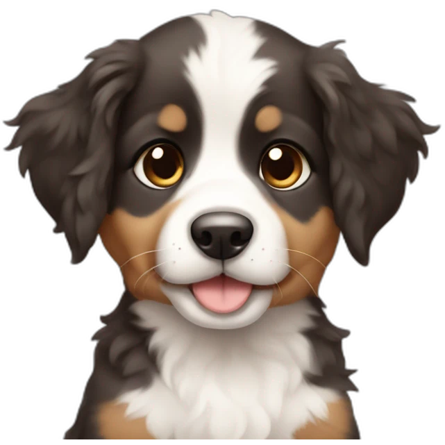 Aussie puppy emoji