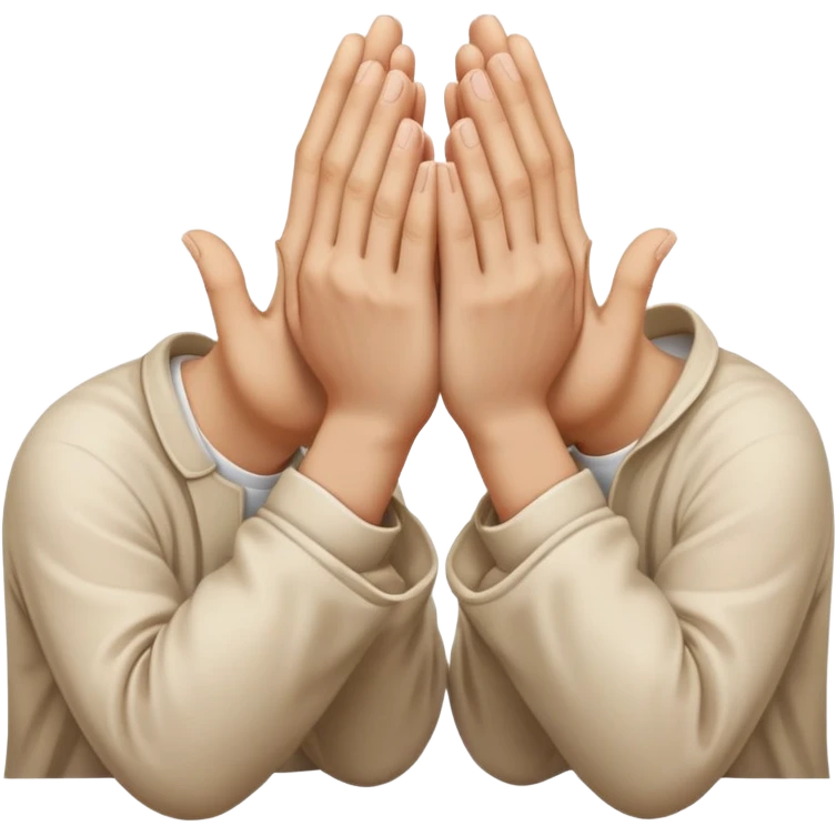 hands in a praying gesture emoji