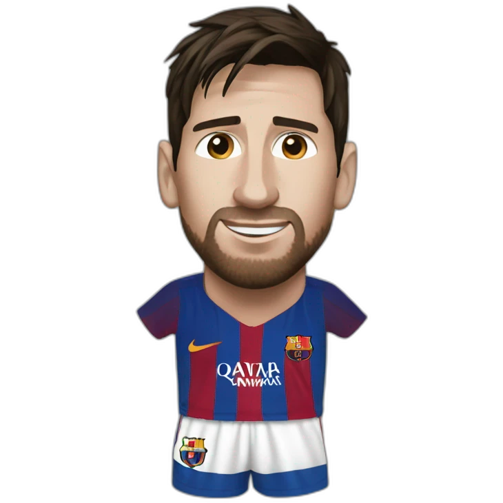 Messi pleure emoji