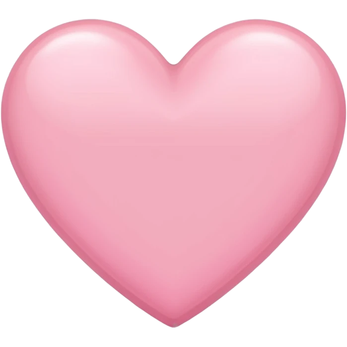 baby pink heart emoji