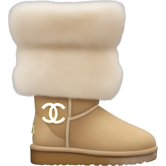 Chanel Ugg emoji