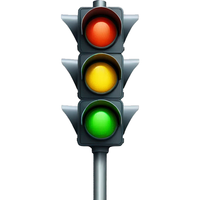 traffic light emoji