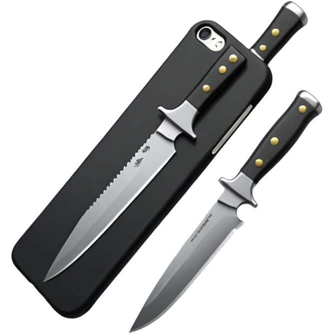 чехол для Iphone d ajhvs knife emoji