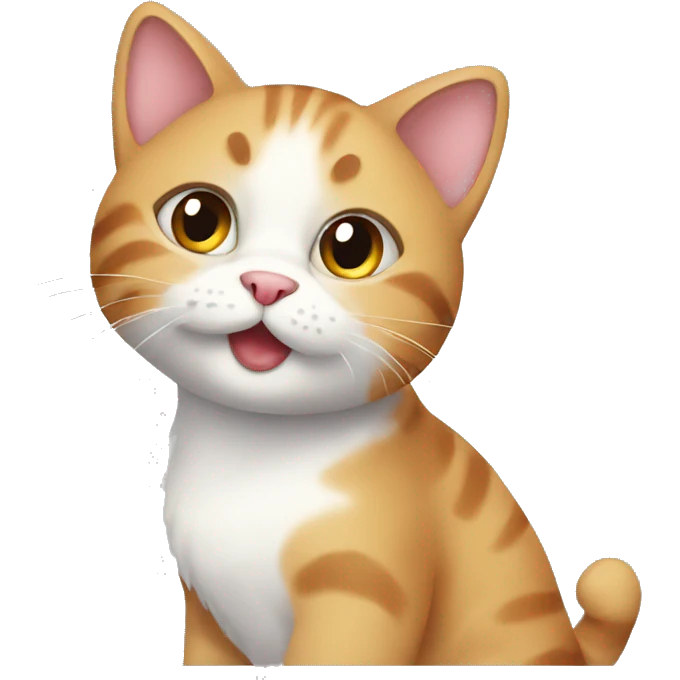 Lovely cat emoji