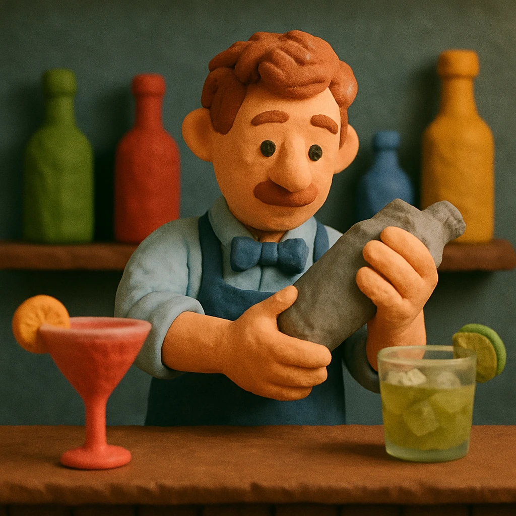 bartender mixing drinks emoji