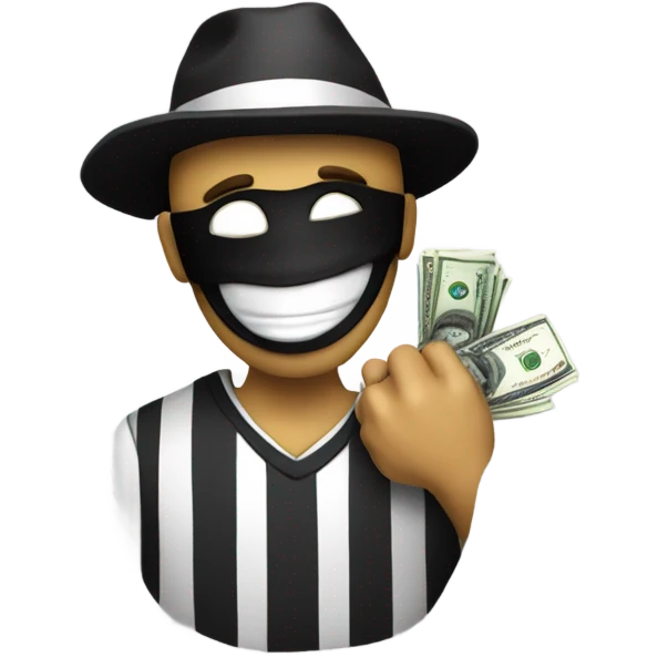 Emoji of a criminal emoji