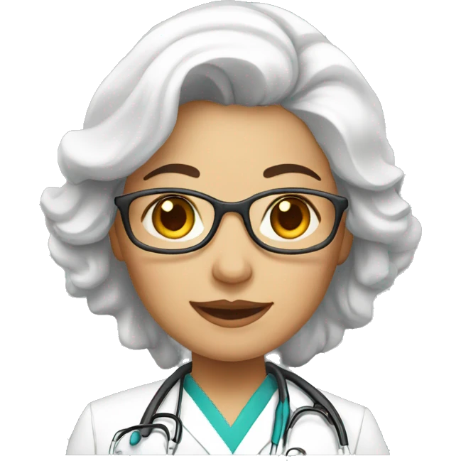 doctora blanca emoji
