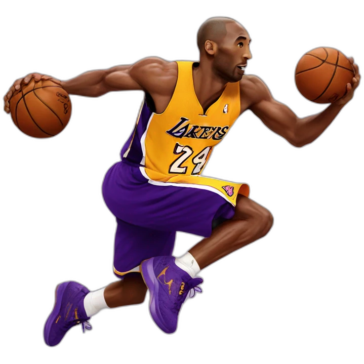Kobe-Bryant-Flying emoji