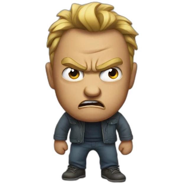 Angry person emoji