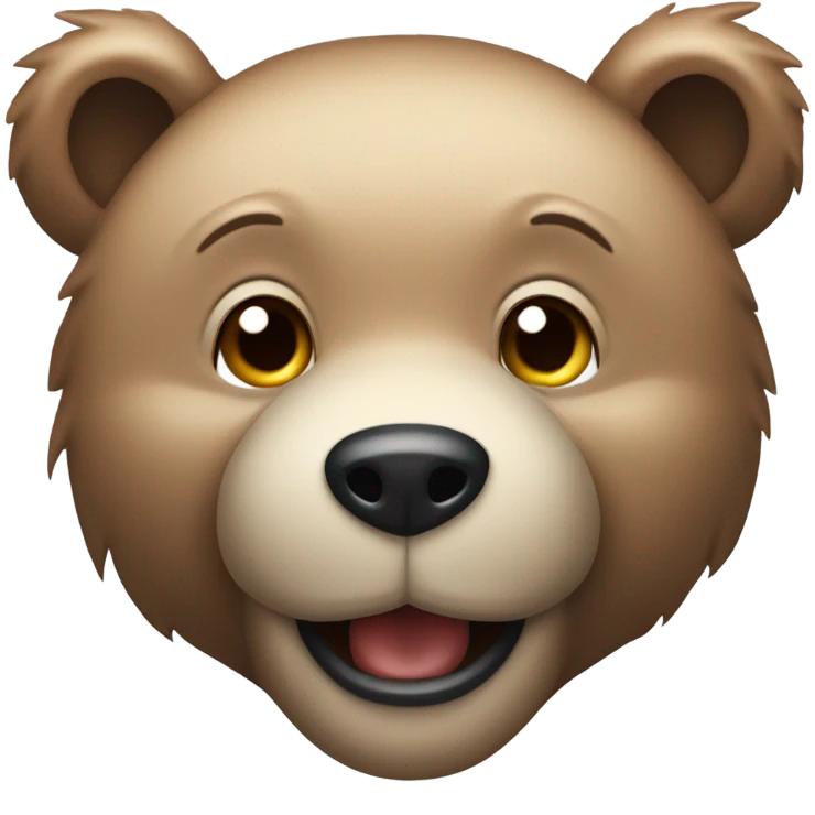 Bear coquetee  emoji
