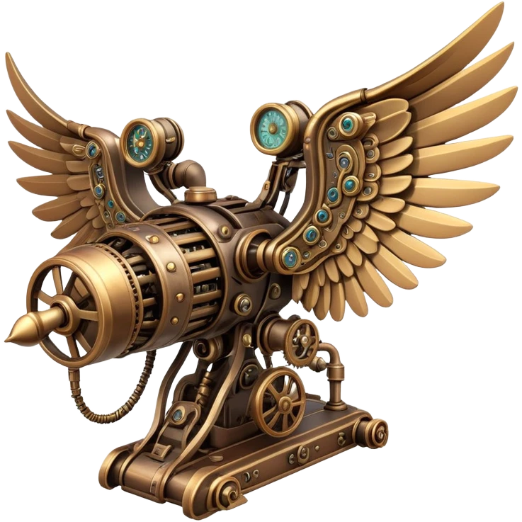 artificial ancient machines  wings  emoji