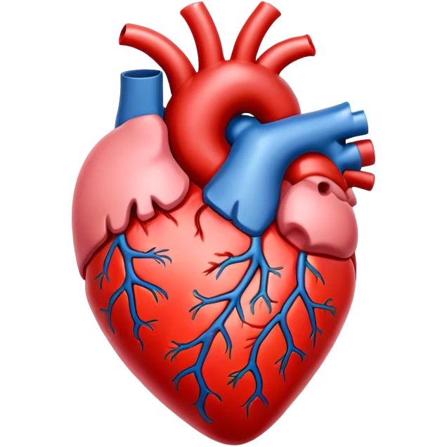 Anatomical heart emoji