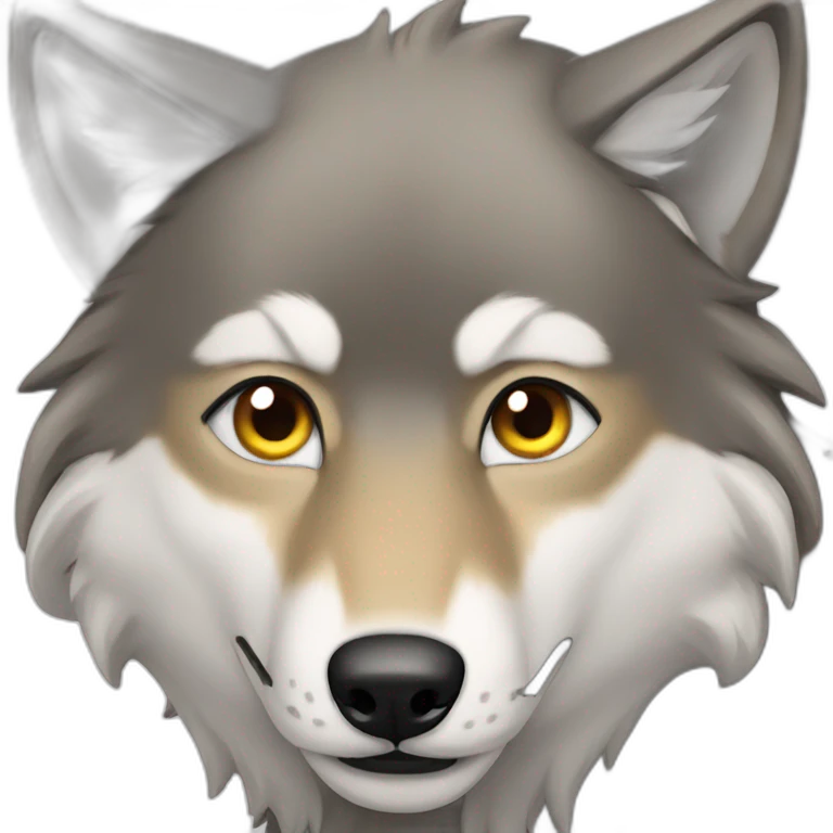 Wolf emoji