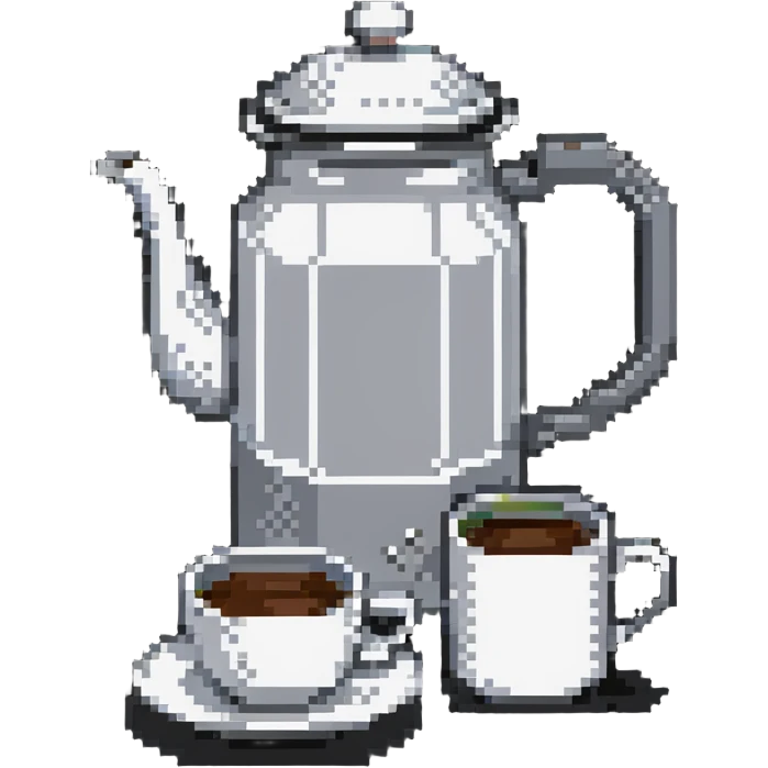 coffee pot and coffee cup emoji