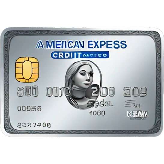 American express credit card emoji